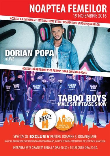 Concert Ladies Only - Male Strippers, Saturday, 19 November 2016 20:00, Beraria H