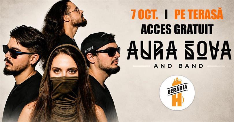 Concert Aura Șova & Band LIVE #PeTerasă | 7 octombrie, miercuri, 07 octombrie 2026 17:00, Berăria H
