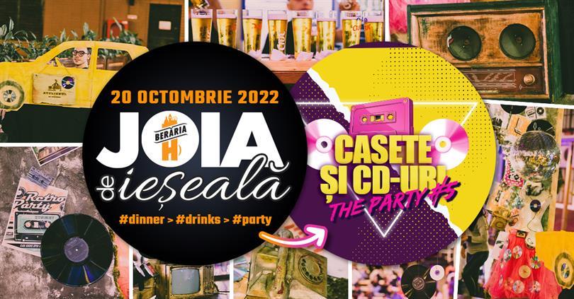 Concert Joia de ieșeală X Casete și CD-uri #5, joi, 20 octombrie 2022 17:00, Beraria H