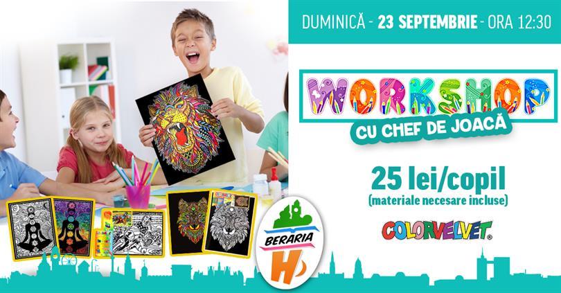 Concert Workshop for Kids: Colorvelvet, Sunday, 23 September 2018 12:00, Beraria H