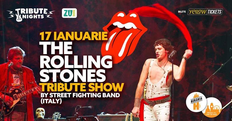 Concert The Rolling Stones - Tribute Concert by Street Fighting Band (Italia), miercuri, 17 ianuarie 2024 17:30, Beraria H