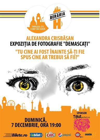 Concert "Demasked" Photo Exhibition - by Alexandra Crisbas, Sunday, 07 December 2014 19:00, Beraria H