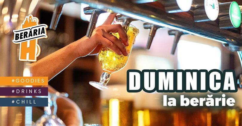 Concert Duminica la Berărie, duminică, 21 decembrie 2025 12:00, Beraria H