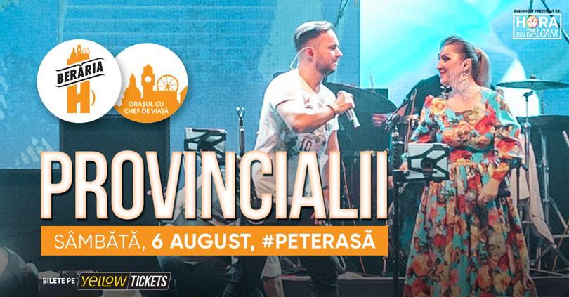 Concert Provincialii #PeTerasă, sâmbătă, 06 august 2022 18:45, Beraria H