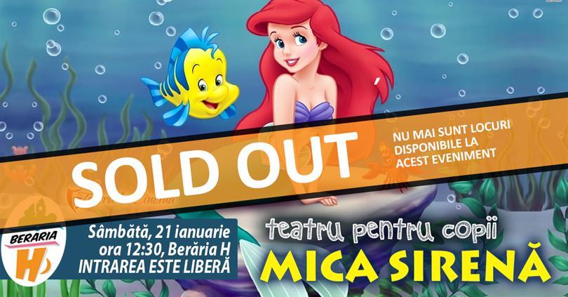 Concert Kids Play: The Little Mermaid, Saturday, 21 January 2017 11:30, Beraria H
