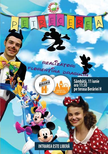 Concert Teatru pentru copii - Minnie si Mickey <Petrecerea, sâmbătă, 11 iunie 2016 11:00, Beraria H