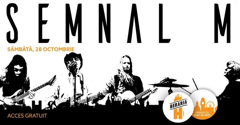 Concert SEMNAL M ✗ 28 octombrie @ Berăria H, sâmbătă, 28 octombrie 2023 17:00, Beraria H