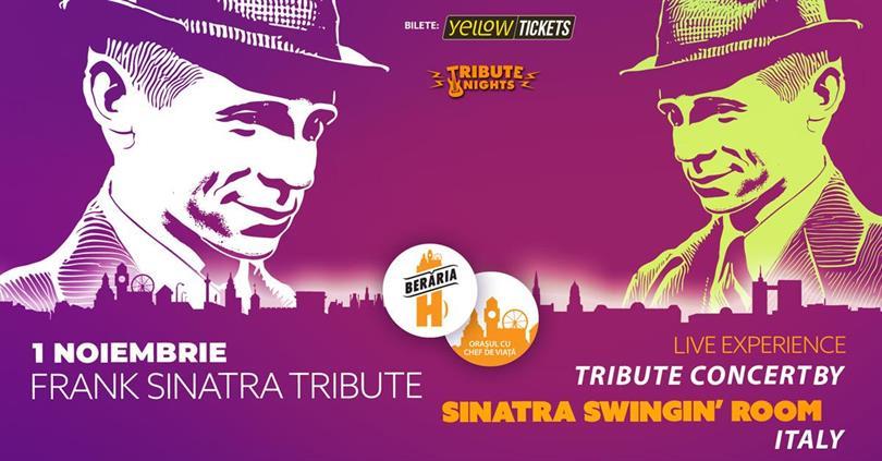 Concert "New York, New York" I Frank Sinatra Tribute Concert by Sinatra Swingin' Room (Italia), miercuri, 01 noiembrie 2023 18:00, Beraria H