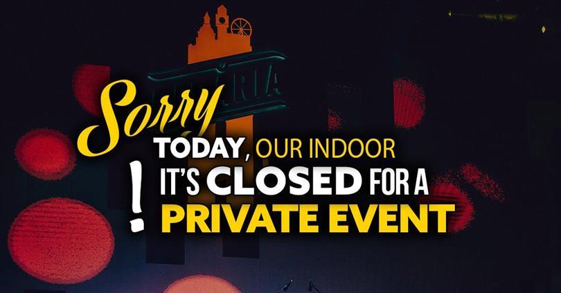 Concert Closed - Private Event - All Day - În Interior, joi, 12 octombrie 2023 18:00, Beraria H