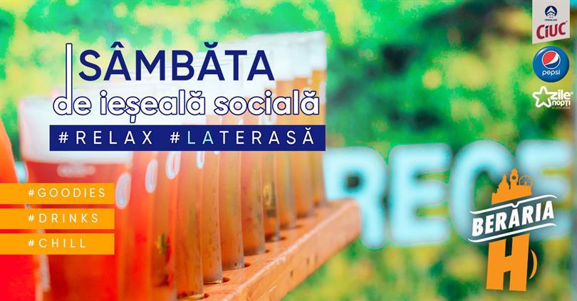 Concert Sâmbăta de ieșeală socială #PeTerasă, sâmbătă, 20 martie 2021 15:00, Beraria H