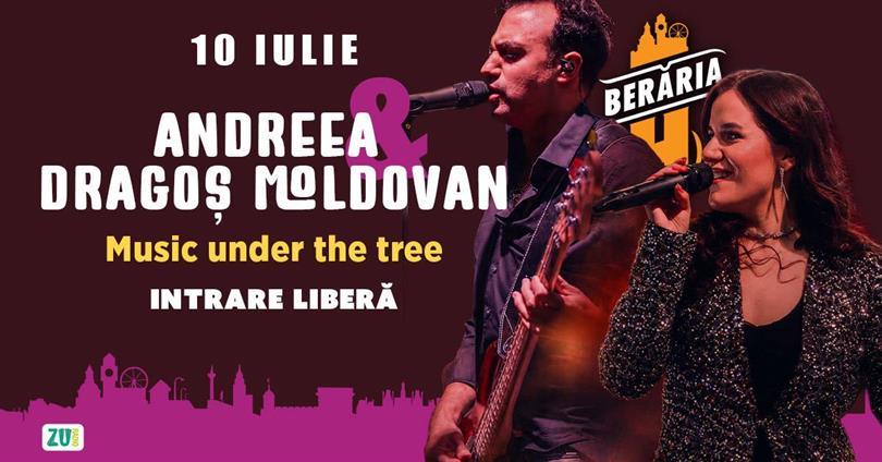 Concert Dragoș Moldovan & Andreea Vlas – live #PeTerasă, vineri, 10 iulie 2026 18:00, Beraria H