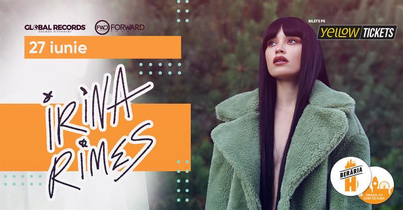 Concert IRINA RIMES sings at Berăria H, Tuesday, 27 June 2023 18:00, Beraria H