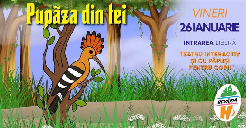 Concert Childrens Theater I Pupăza din Tei, Friday, 26 January 2024 15:30, Beraria H