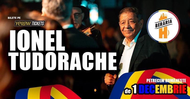 Concert Ionel Tudorache & His Band // December 1st Concert at Berăria H | Tickets at Half Price, Monday, 01 December 2025 19:00, Beraria H
