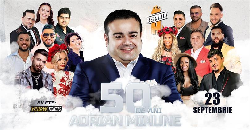 Concert Adrian Minune - aniversar 50 - show #2, Monday, 23 September 2024 18:30, Beraria H