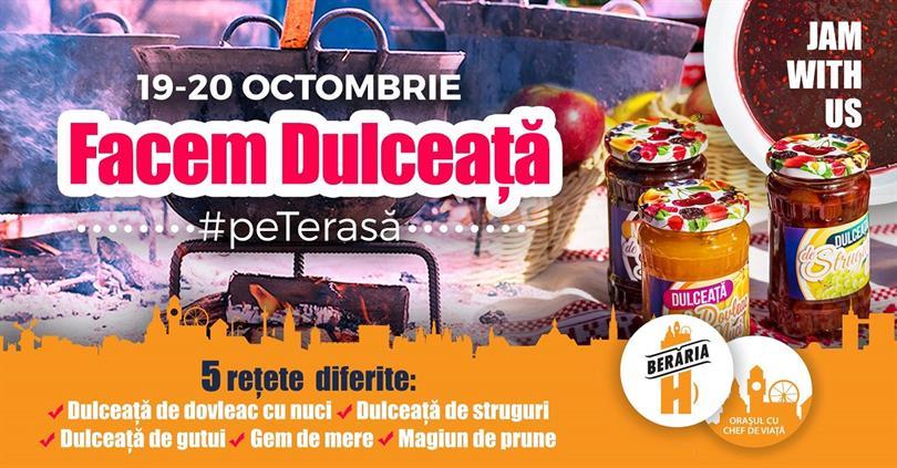 Concert Facem Dulceață #PeTerasă| 5 tipuri diferite, sâmbătă, 19 octombrie 2019 10:00, Beraria H