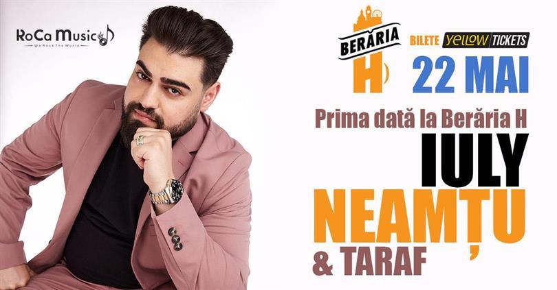 Concert Iuly Neamțu // First time @Berăria H, Wednesday, 22 May 2024 18:00, Beraria H