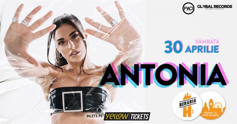 Concert ANTONIA & Band, Saturday, 30 April 2022 17:45, Beraria H