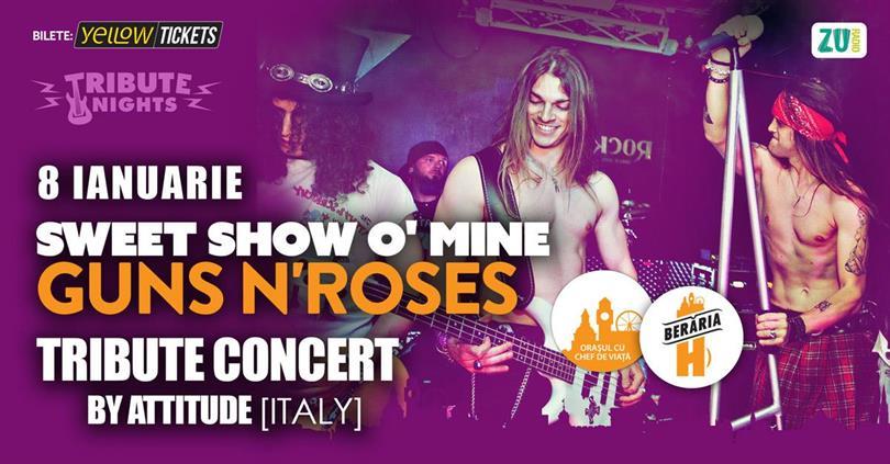 Concert Guns N' Roses #Live Experience - Tribute Concert by Attitude (Italia), miercuri, 08 ianuarie 2025 18:00, Beraria H