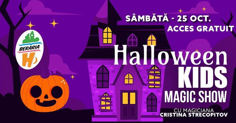 Concert Halloween Magic Kids Show with Cristina Strecopitov, Saturday, 25 October 2025 16:30, Beraria H