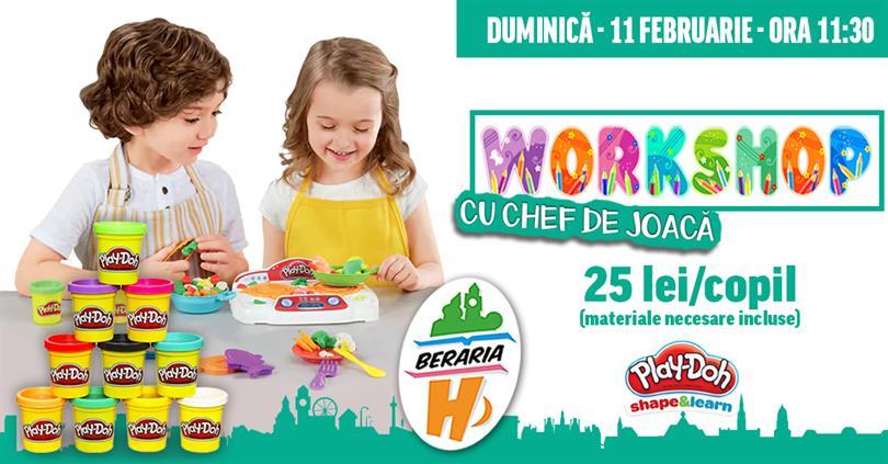 Concert Workshop Play-Doh la Berăria H, duminică, 11 februarie 2018 11:00, Beraria H