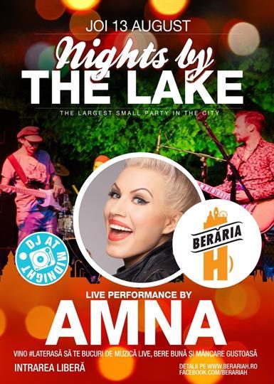 Concert Amna & Band #live @Nights by the Lake, joi, 13 august 2015 20:00, Beraria H