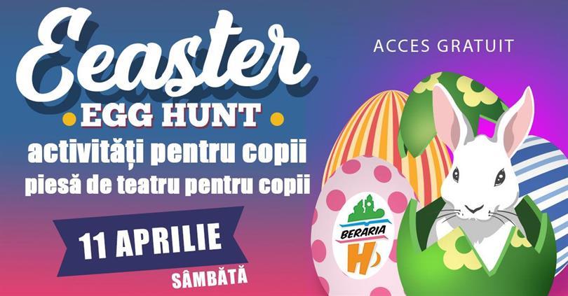 Concert Easter Egg Hunt la Berăria H // ateliere, activități și spectacol interactiv pentru copii, Saturday, 11 April 2026 12:00, Beraria H