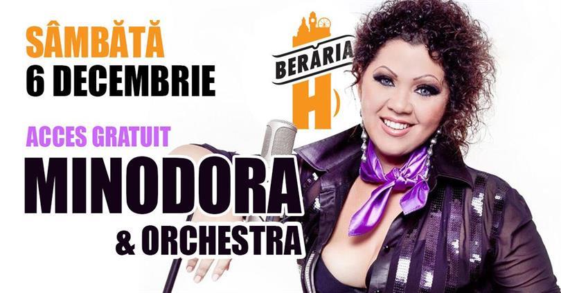 Concert Minodora & Orchestra – live la Berăria H pe 6 decembrie, sâmbătă, 06 decembrie 2025 20:30, Beraria H