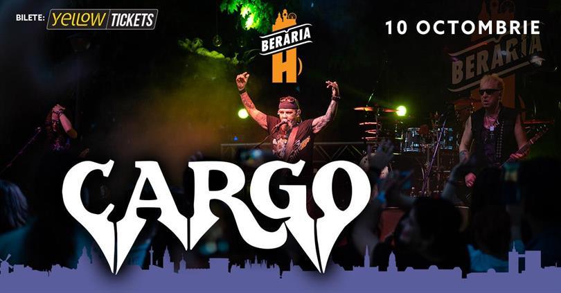 Concert CARGO concert | Bucharest - H Beer Hall, Tuesday, 10 October 2023 18:00, Beraria H