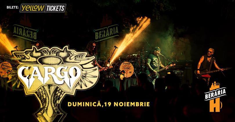 Concert CARGO sings at Berăria H on 19th of November, Sunday, 19 November 2023 16:30, Beraria H