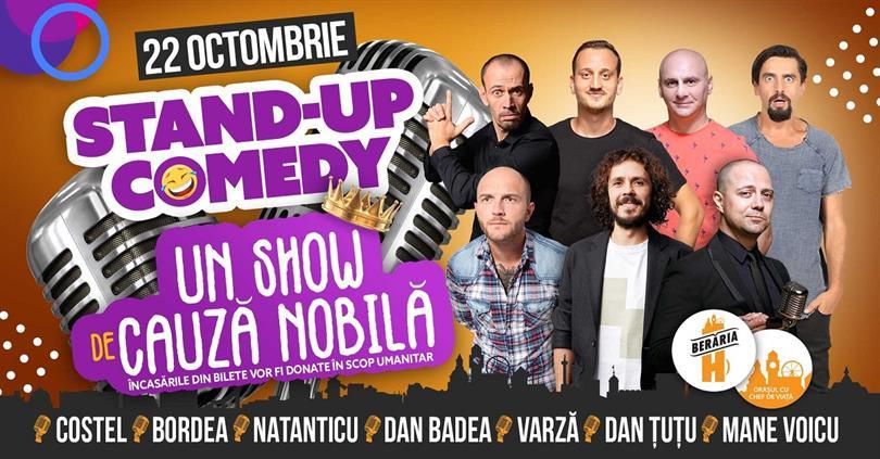 Concert Stand-Up Comedy: Costel, Bordea, Natanticu, Dan Badea & more, marți, 22 octombrie 2019 19:00, Beraria H