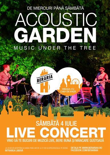 Concert Acoustic Garden - Music Under The Tree, Saturday, 04 July 2015 20:00, Beraria H