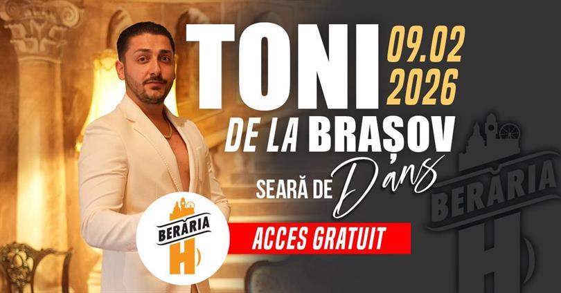 Concert Seară de dans cu Toni de la Brașov, The Glam Squad & more, luni, 09 februarie 2026 19:00, Beraria H