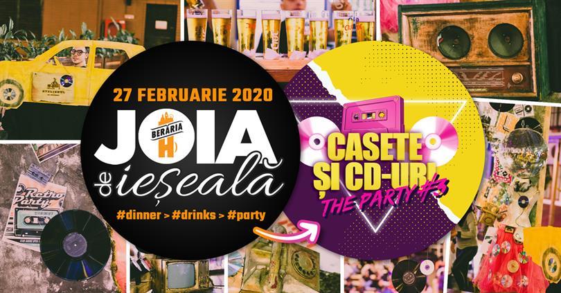 Concert Joia de ieșeală: Dinner > Drinks > Party w/ Casete și CD-uri, joi, 27 februarie 2020 18:00, Beraria H