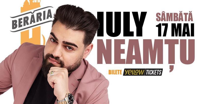 Concert Iuly Neamțu și formația în concert la Berăria H pe 17 mai, sâmbătă, 17 mai 2025 20:45, Beraria H