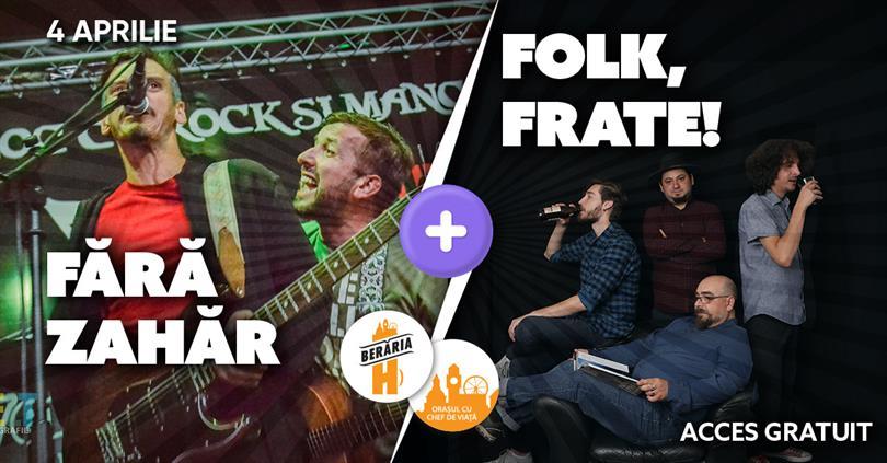 Concert Sugarfree Folk, bro!, Tuesday, 04 April 2023 17:30, Beraria H