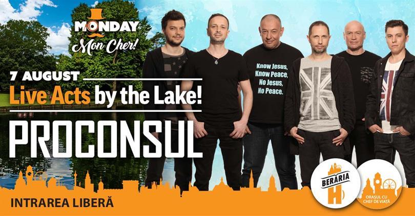 Concert Proconsul LIVE pe terasă @ Monday, Mon Cher!, luni, 07 august 2017 20:00, Beraria H