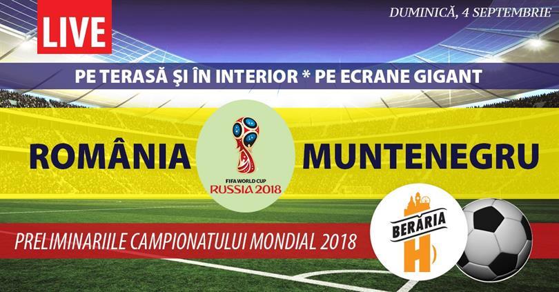 Concert Romania - Muntenegru, Sunday, 04 September 2016 21:00, Beraria H