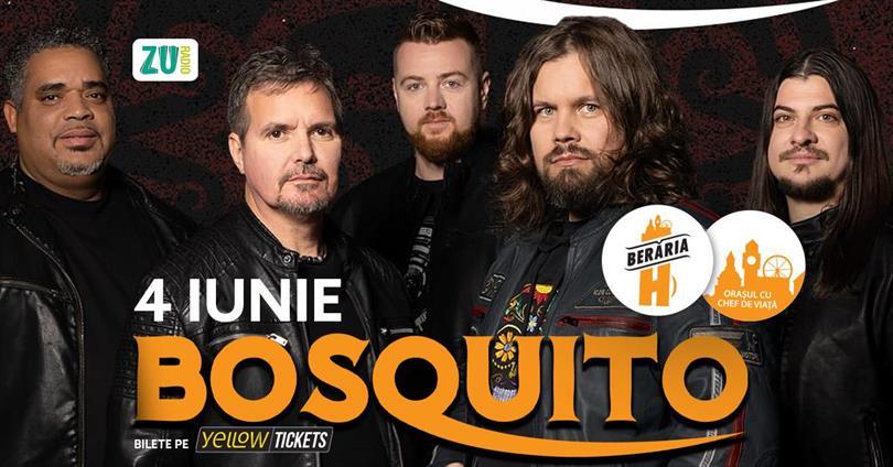 Concert BOSQUITO LIVE – 4 iunie la Berăria H, joi, 04 iunie 2026 18:00, Beraria H