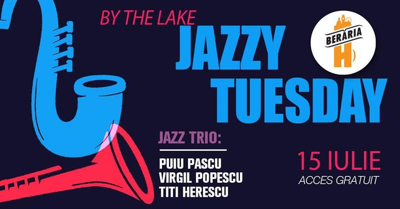 Concert Jazzy Tuesday: Puiu Pascu, Virgil Popescu, Titi Herescu Trio #ByTheLake, marți, 15 iulie 2025 17:00, Beraria H