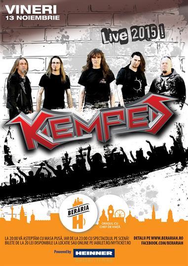 Concert Kempes Concert, Friday, 13 November 2015 20:00, Beraria H