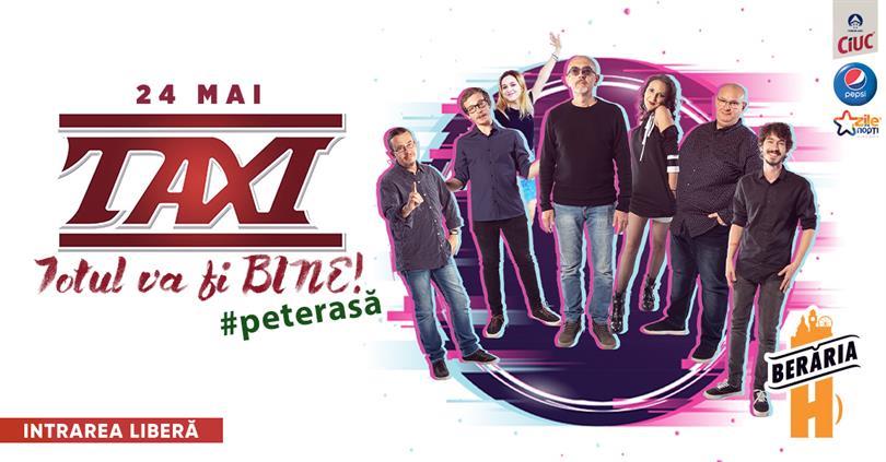 Concert TAXI - pe terasa Berăriei H, luni, 24 mai 2021 18:30, Beraria H