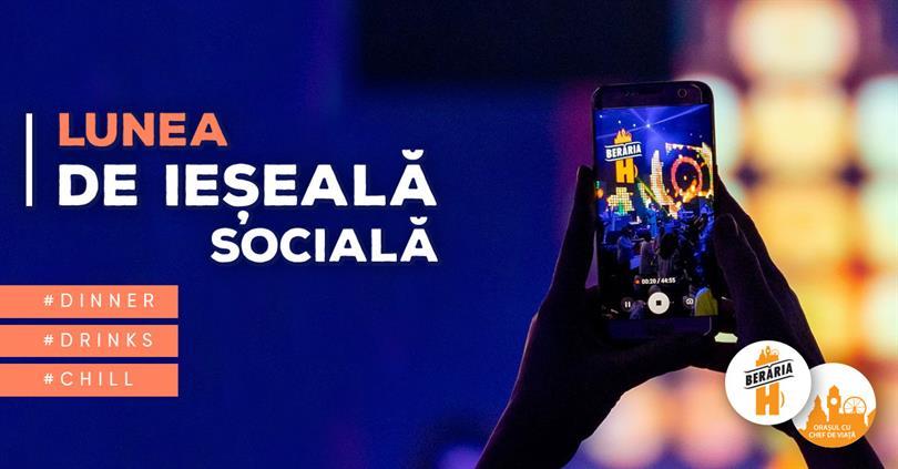 Concert Lunea de ieșeală socială, luni, 22 februarie 2021 12:00, Beraria H