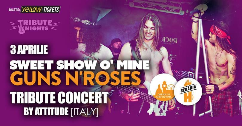 Concert Guns N' Roses #Live Experience - Tribute Concert by Attitude (Italia), miercuri, 03 aprilie 2024 18:00, Beraria H