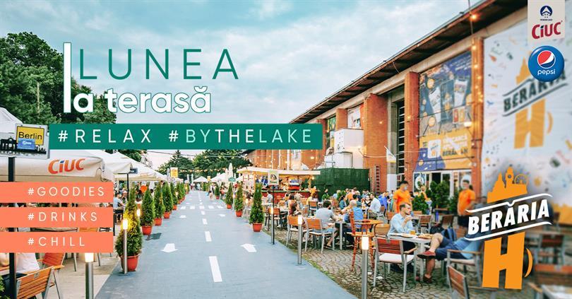 Concert Lunea la Terasă #bythelake, luni, 22 mai 2023 13:00, Beraria H