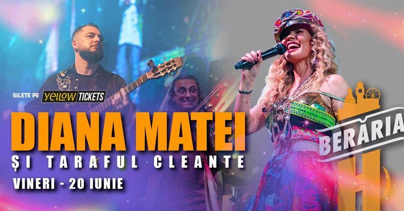 Concert Diana Matei & Taraful Cleante cântă la Berăria H, vineri, 20 iunie 2025 21:00, Beraria H