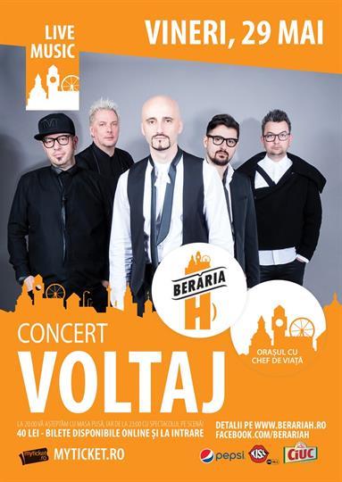 Concert Concert Voltaj - Return from Eurovision, vineri, 29 mai 2015 20:00, Beraria H