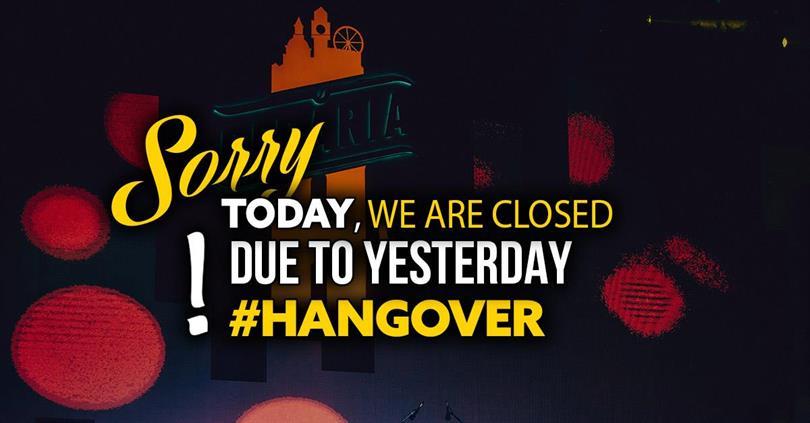 Concert Closed - NYE Hangover, luni, 01 ianuarie 2024 10:00, Beraria H