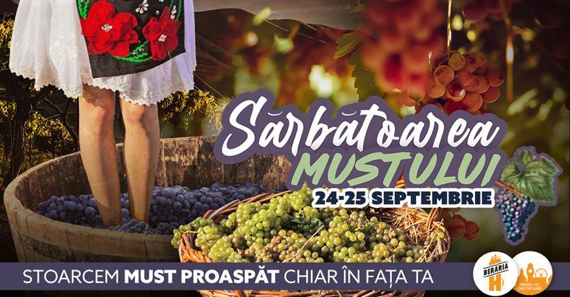 Concert Sărbătoarea mustului 2022 | Day #1, Saturday, 24 September 2022 12:00, Beraria H
