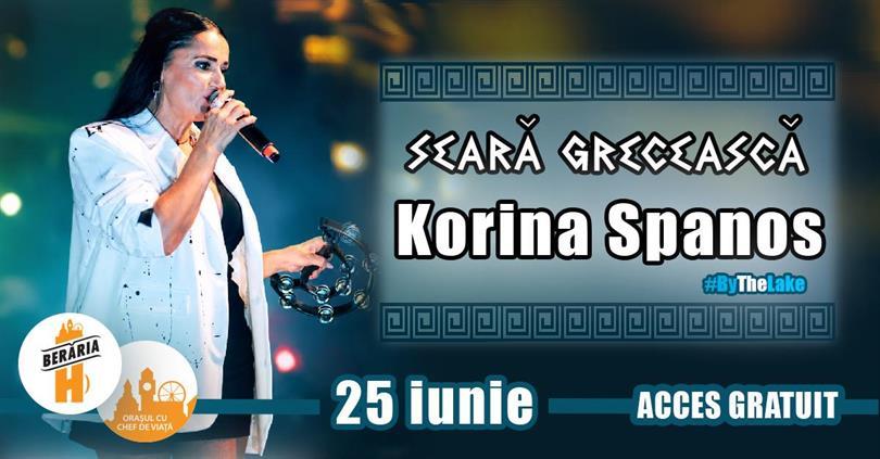 Concert Greek vibes by the lake cu Korina Spanos & band, Thursday, 25 June 2026 18:00, Beraria H